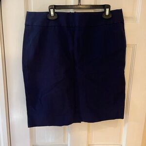Banana Republic Dark Blue Pencil Skirt